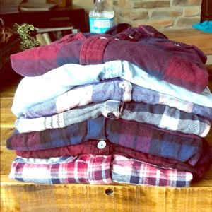 Bundle of flannels